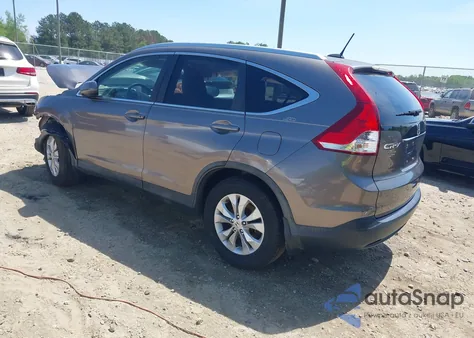 2013 Honda Cr-V Ex-L из США, поврежденный, VIN 5J6RM3H75DL005353